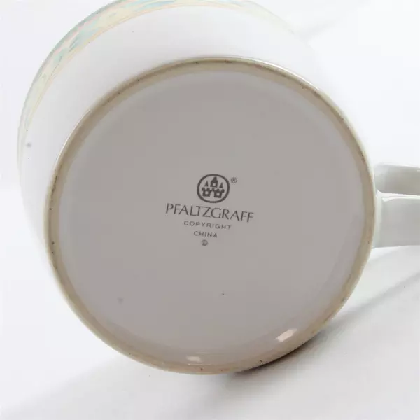 Lot of 2 Pfaltzgraff French Quarter Ivy Vines Coffee Tea Cups