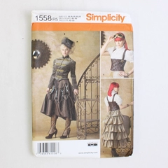Simplicity Theresa LaQuey 1558 Steam Punk Costumes Women's Size R5