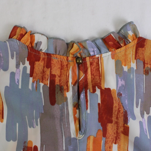 Entro Women's XL Multi-color Striped Sleeveless Top