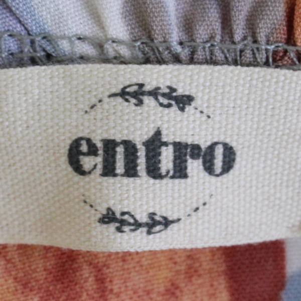 Entro Women's XL Multi-color Striped Sleeveless Top