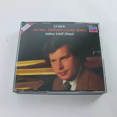 Well-Tempered Clavier, Book 1 by Andras Schiff (2 CD, 1990)