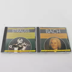 Lot Of 2 Classical CDs Best of Strauss Best Of Bach 1989