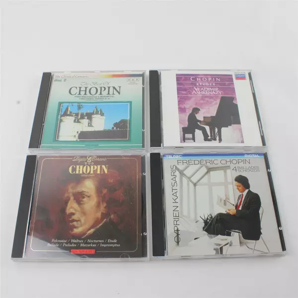 Lot Of 4 Classical Music CDs Frederic Chopin