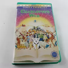 Charlotte's Web VHS Video Tape Classic Hanna Barbera Movie Clamshell Case
