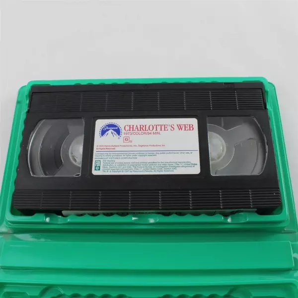 Charlotte's Web VHS Video Tape Classic Hanna Barbera Movie Clamshell Case