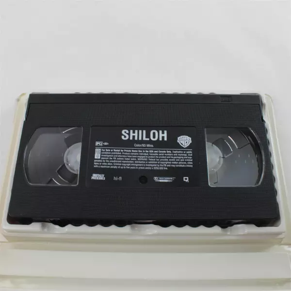 Shiloh VHS Movie 1997 Warner Bros Adventure Drama Clam Shell Case