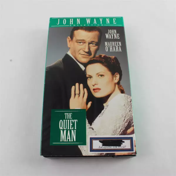 The Quiet Man VHS Movie, John Wayne #3361, 1998 40th Anniversary Edition