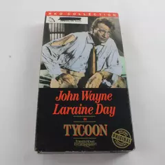 Tycoon VHS Movie, John Wayne, Laraine Day #2090 1989