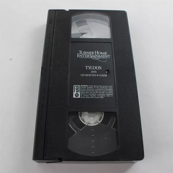 Tycoon VHS Movie, John Wayne, Laraine Day #2090 1989