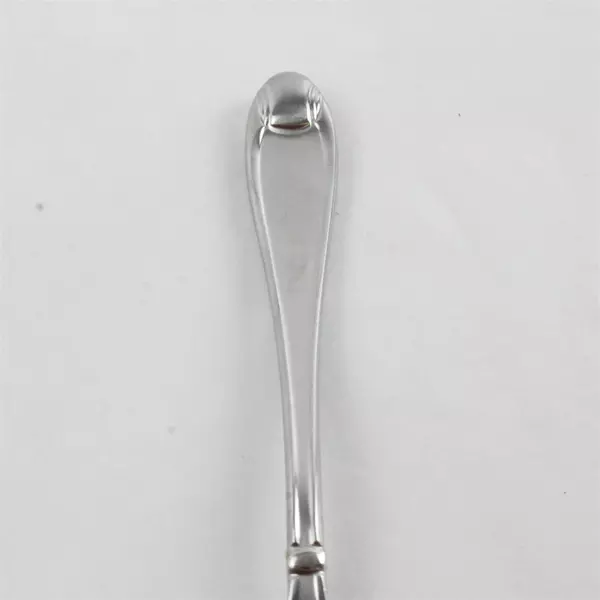 Set of 8 Oneida Satin Garnet Stainless Flatware Place Oval Soup Spoon 7"