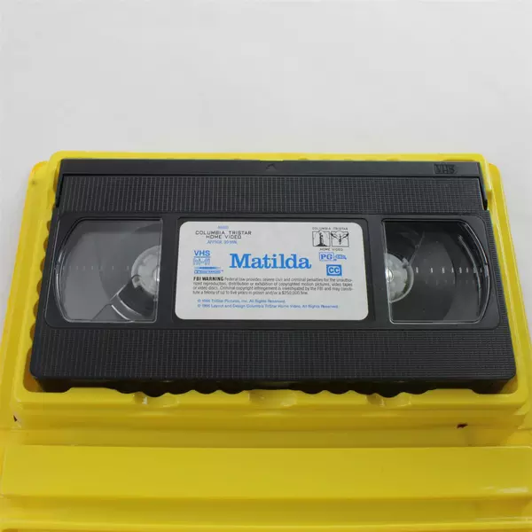 Matilda VHS Movie, 1996, Clam Shell Case