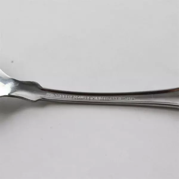 Set of 7 Oneida Satin Gloria Stainless Oval Soup Spoons 6.75" 