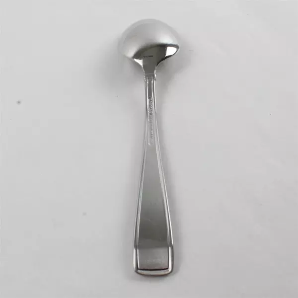 Set of 7 Reed & Barton Benson Stainless Oval Soup Spoons 7.25"