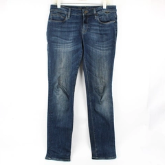 Mari Gold Women's 29/32 Medium Wash Kerry Mid-Rise Straight Leg Denim Jeans