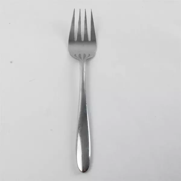 Lot of 3 Cuisinart Timpani Serving Forks & Pierced Serving Spoon 8.75"