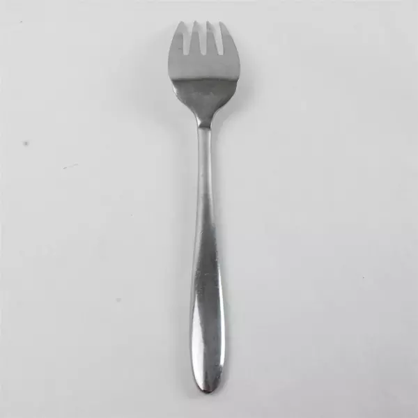 Lot of 3 Cuisinart Timpani Serving Forks & Pierced Serving Spoon 8.75"