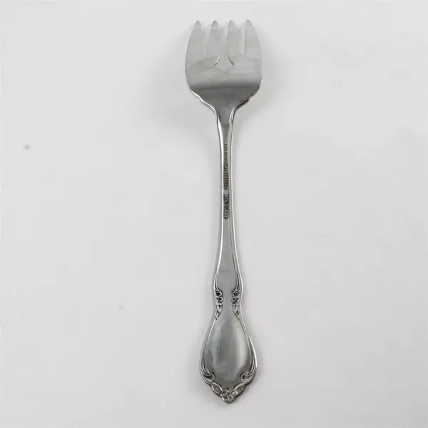 Set of 2 Oneida Chateau Stainless Steel 8.5" Cold Meat Serving Forks 