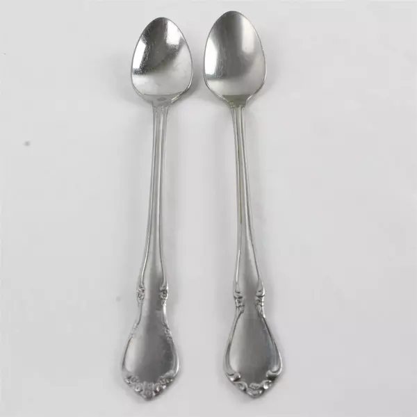 Set of 2 Oneida Chateau Stainless Infant Feeding Spoons 5.5"
