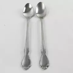 Set of 2 Oneida Chateau Stainless Infant Feeding Spoons 5.5"