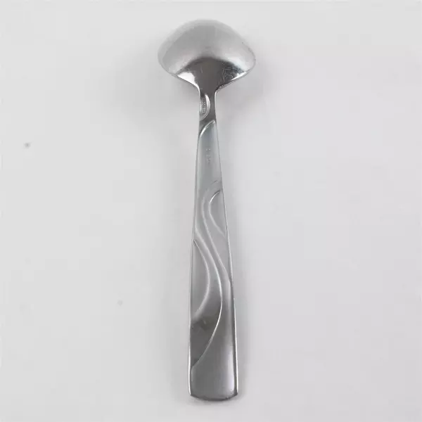 Set of 6 Oneida River Stainless Steel Oval Soup Spoons 7.25" 