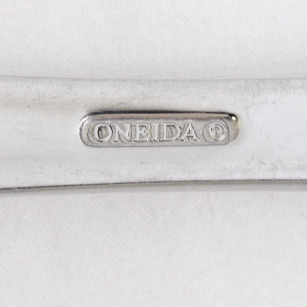 Lot Of 5 Oneida Silver Physique (Stainless) Flatware Dinner Forks 8" Long