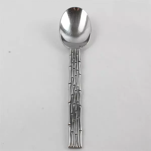 Lot of 2 Oneida Bombay Stainless 1 Salad Fork & 1 Oval Soup Spoon