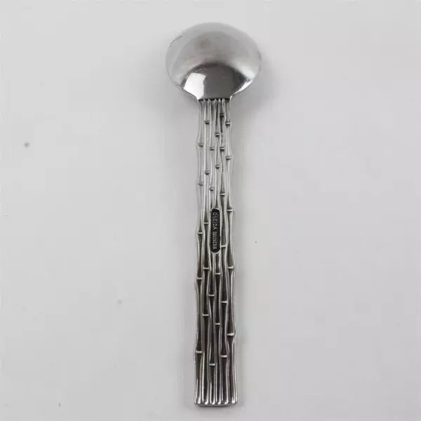 Lot of 2 Oneida Bombay Stainless 1 Salad Fork & 1 Oval Soup Spoon