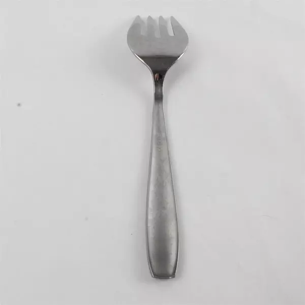 Lot of 2 Oneida Bristol Stainless 1 Solid Serving Fork & 1 Teaspoon