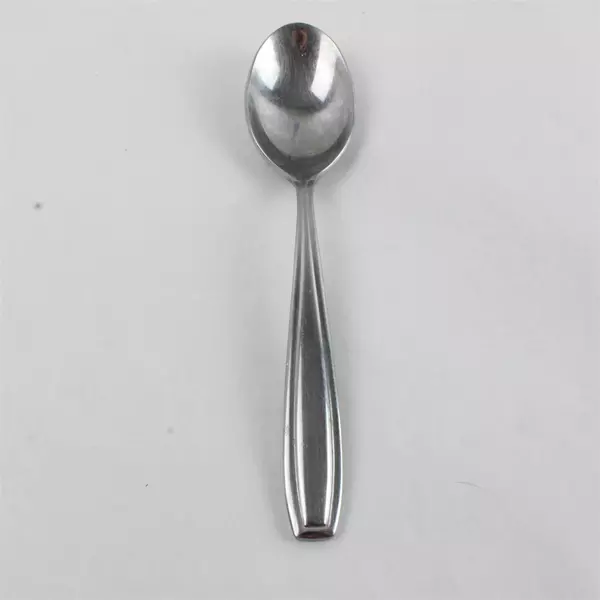 Lot of 2 Oneida Bristol Stainless 1 Solid Serving Fork & 1 Teaspoon