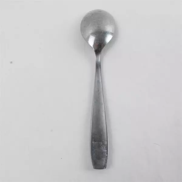 Lot of 2 Oneida Bristol Stainless 1 Solid Serving Fork & 1 Teaspoon
