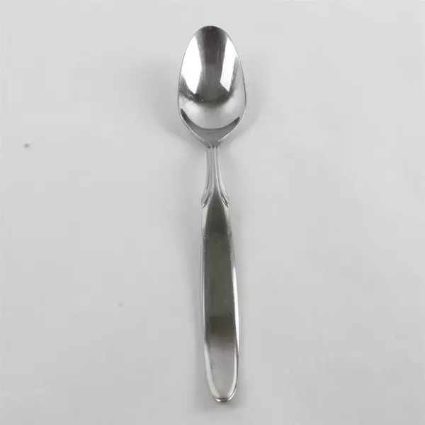 Lot of 3 Oneida Berkshire Stainless Flatware 2 Oval Soup Spoons + Teaspoon
