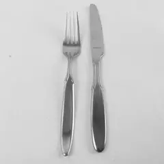 Lot of 2 Oneida Berkshire Stainless Fork & French Solid Knife Flatware