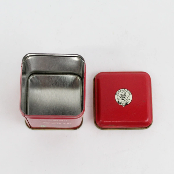 John Wagner & Sons English Breakfast Tea Empty Tin Red