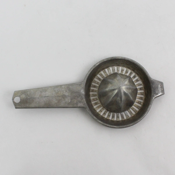 Vtg Foley Lemon Juicer Aluminum Citrus Juicer Kitchen Utensil Hand Held Manual