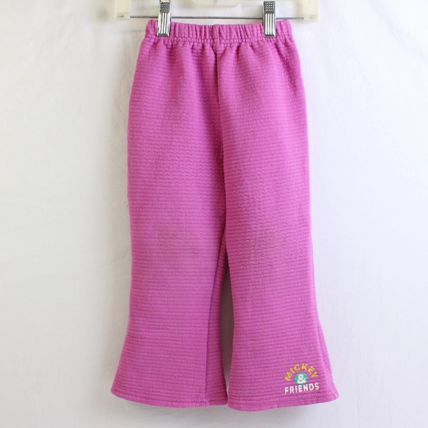 Disney Mickey and Friends Pink Flared Pants Girls' Size 3T
