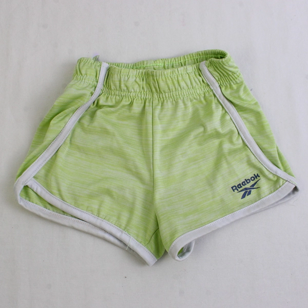 Reebok Neon Green Athletic Shorts Girls' Size 2T