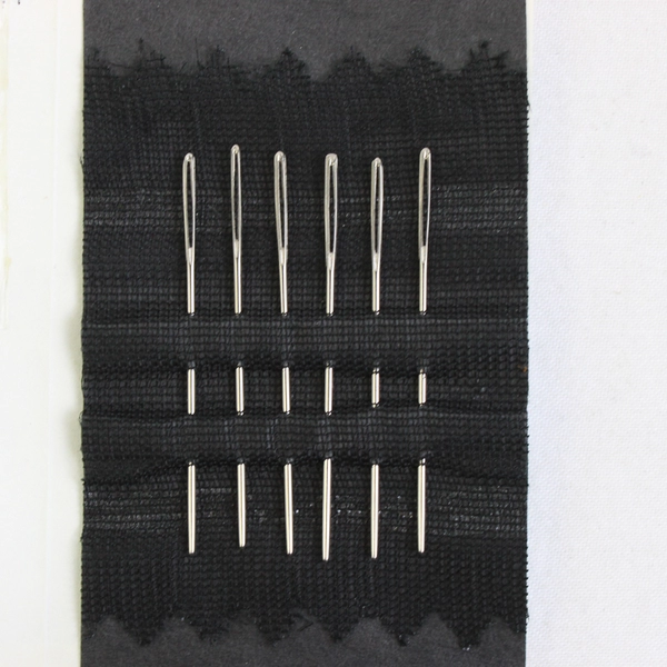 Lot of 18 S. Thomas & Sons Tapestry Nickel Plated Needles 6-Pack Size 24, New 