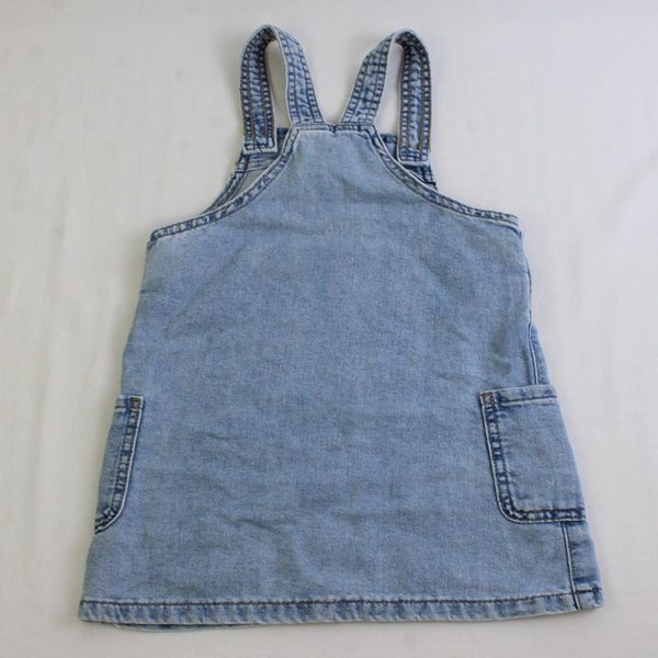 H&M Blue Light Wash Denim Dress Girls' Size 2T