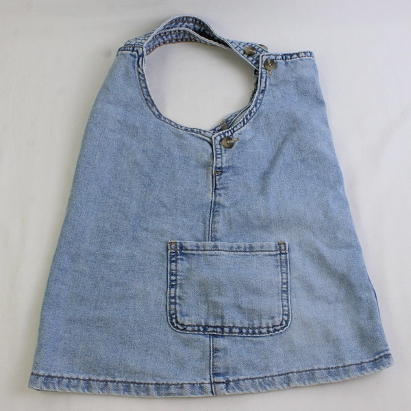 H&M Blue Light Wash Denim Dress Girls' Size 2T