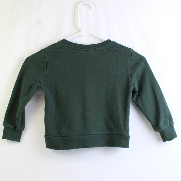 Star Wars Grogu Baby Yoda Green Sweatshirt Toddler Size 3T