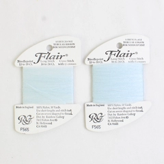 Lot of 2 Flair Stretchable Tubular Ribbon for Needlepoint F565 New 