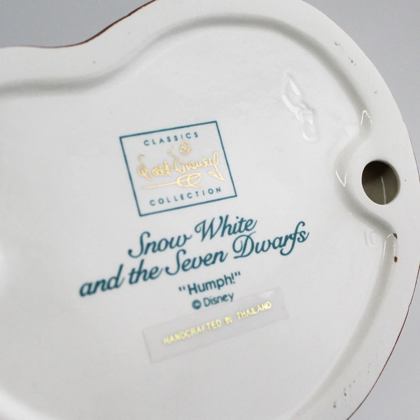 Walt Disney Classics Collection Snow White Grumpy And The Pipe Organ  w/COA