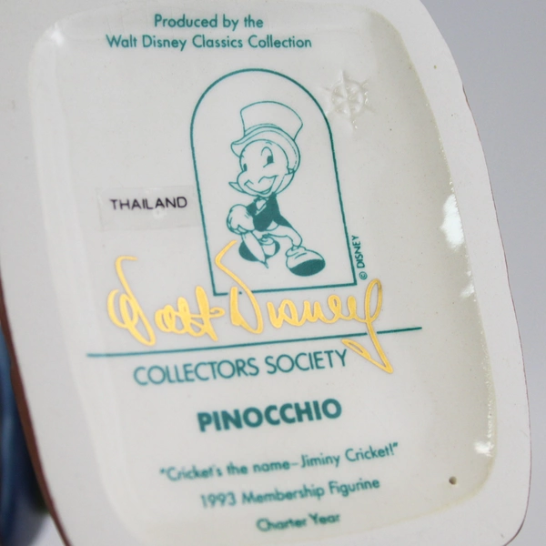 WDCC Collectors Society 1993  Membership Kit with Jiminy Cricket Figure COA.