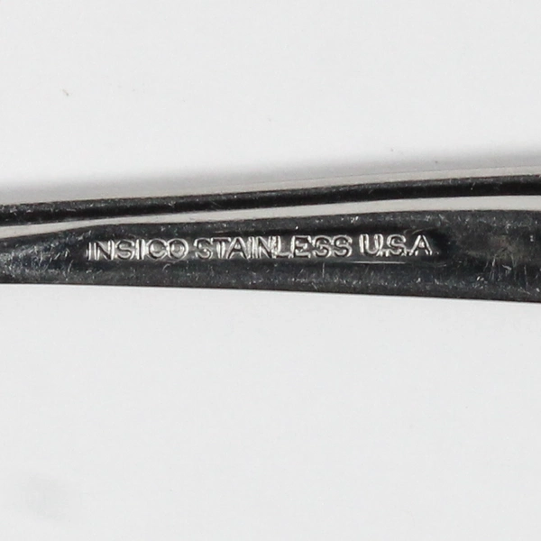 Lot of 2 Insico Finlandia Pattern Cocktail Fork 5.5" Stainless