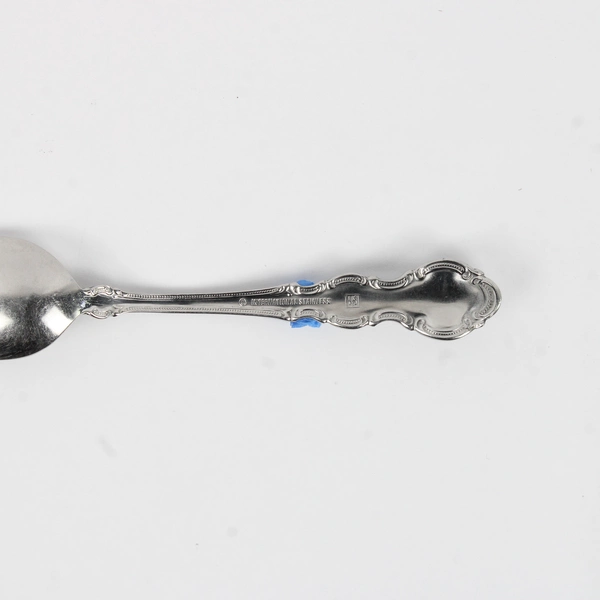 Lot of 2 International Stainless Chamonix Pattern Stainless Teaspoons 6.25"