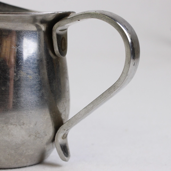Vintage Gemco 18/8 Stainless Steel Creamer 2-1/4" Marked G5071