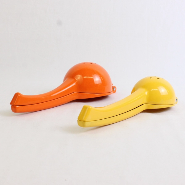 Lot of 2 Citrus Hand Juicers Reamers Yellow and Orange