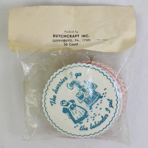 Dutchcraft Assorted Pennsylvania Dutch Coasters 36 Count