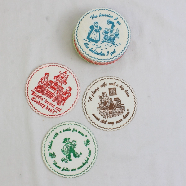 Dutchcraft Assorted Pennsylvania Dutch Coasters 36 Count