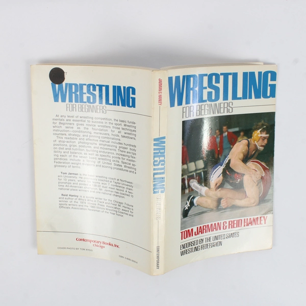 Vintage Wrestling for Beginners by Tom Jarman & Reid Hanley 1983 Paperback